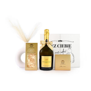 _0040_prosecco wedding box bez ciebie ona 1 Personalizowany Wedding Box z Prośbą o Świadkowanie dla Niej z Prosecco Soffio