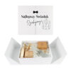 Personalizowany Wedding Box z podziękowaniami dla Najlepszego Świadka z Belvedere