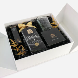 _0075_ballantines wedding box 1 Personalizowany Wedding Box z Prośbą o Świadkowanie dla Niego z Whisky Ballantine’s 7YO