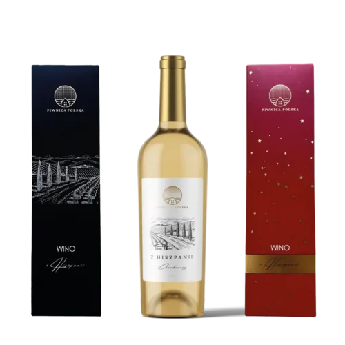 Wino Na Prezent W Kartoniku Piwnica Polska Tempranillo-Garnacha 0,75l