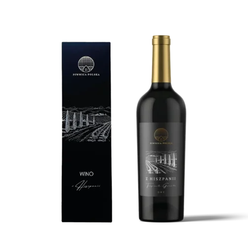 Wino Na Prezent W Kartoniku Piwnica Polska Tempranillo-Garnacha 0,75l