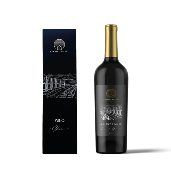 Wino Na Prezent W Kartoniku Piwnica Polska Tempranillo-Garnacha 0,75l