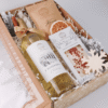 Zestaw z Chardonnay, czekolada i kawa 2 Zestaw Upominkowy Zimowe Wino