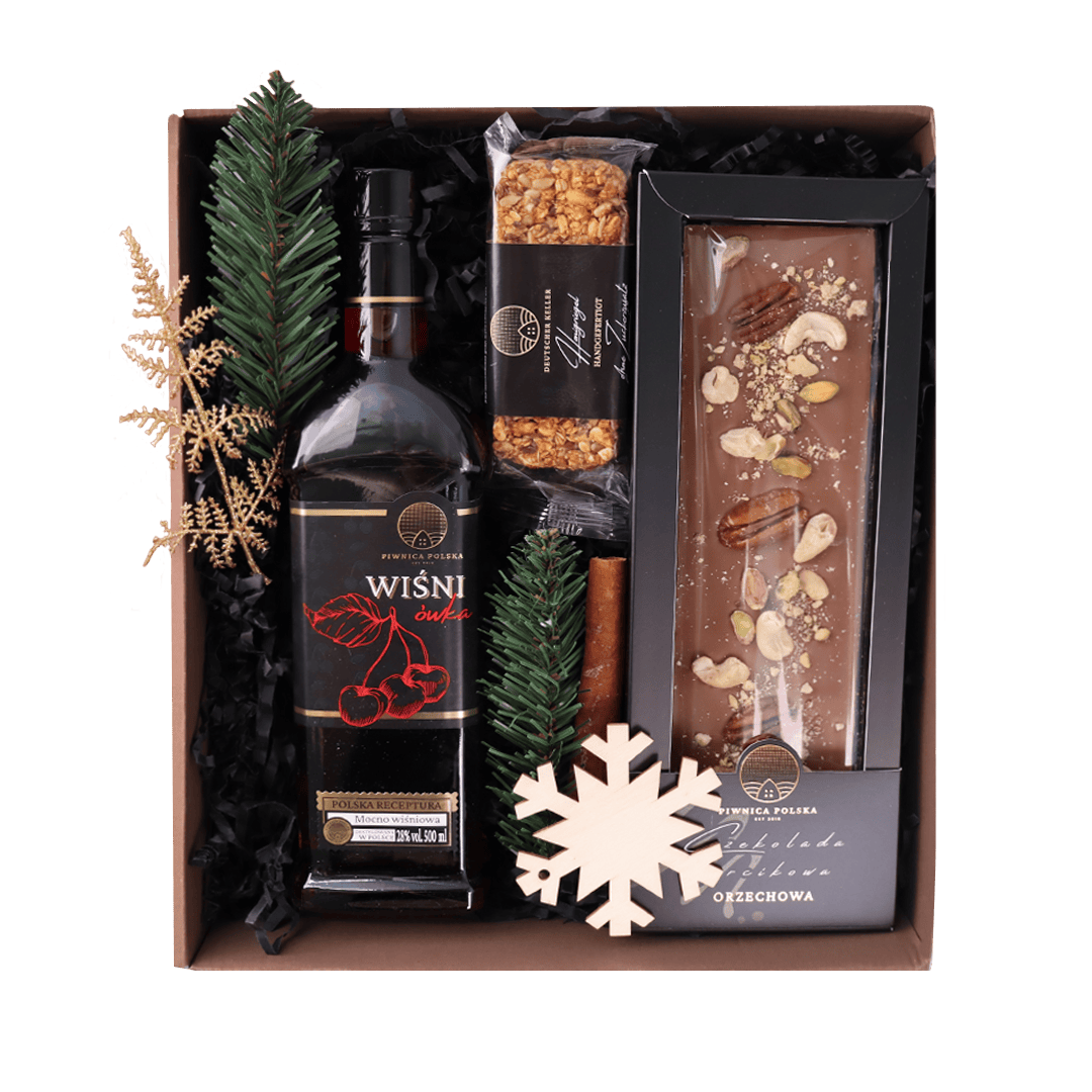 Zestaw Upominkowy Świąteczny z Wiśniówką - obrazek 2