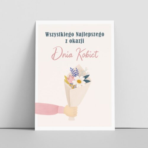 Dzień Kobiet Kartka A6