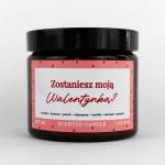 ŚWIECZKA SOJOWA BOURBON VANILA&NUTS “ZOSTANIESZ MOJĄ WALENTYNKĄ?” 250ML