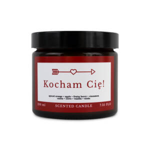 świeczka kocham cię Świeca Sojowa Hot Wine “Kocham Cię” 250ml