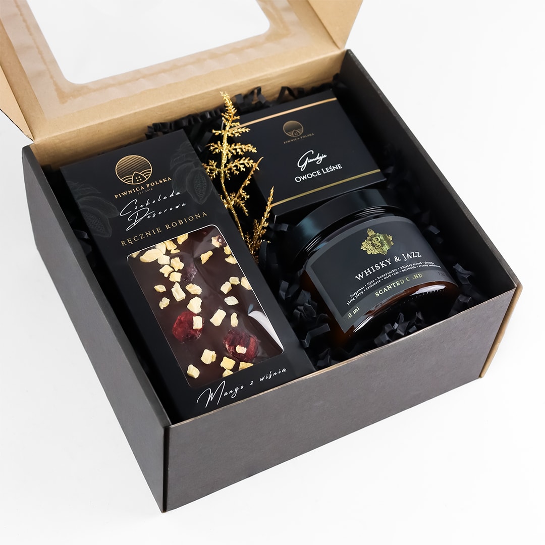 Zestaw Prezentowy Czarny Podarunek